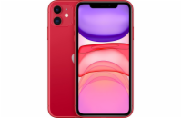 Apple iPhone 11 64GB Red 6,1 palců, 4 GB, Apple A12 Bionic 2.66 GHz, 64 GB, iOS, 1792 x 828 px, Apple GPU, Dotykové LCD, Bluetooth, WIFI, Webkamera