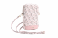 Guess PU G Cube Wallet Phone Bag Zipper Pink Guess PU G Cube Phone bag se zipem je perfektní taška přes rameno.