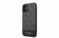 Guess 4G Stripe Zadní Kryt pro iPhone 11 Grey Guess prémiový ochranný kryt telefonu vyrobený z kombinace kvalitních a odolných materiálů, které perfektně chrání Váš telefon.