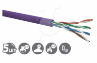 Instalační kabel Solarix CAT5E UTP LSOH Dca 100m/box SXKD-5E-UTP-LSOH