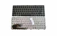 DeTech Klávesnice pro notebooky HP EliteBook 745, se stříbrným rámem, OEM Klávesnice pro notebooky HP EliteBook 745 G3 745 G4 840 G3 840 G4, se stříbrným rámem, OEM, Podsvícenost: Ne.