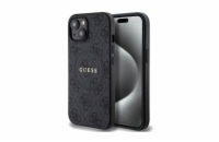 Guess PU Leather 4G Colored Ring MagSafe Zadní Kryt pro iPhone 15 Black Zakupte si Guess PU Leather 4G Colored Ring MagSafe Zadní Kryt a proveďte skvělé vylepšení svého telefonu.