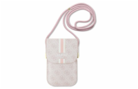 Guess Bag GUOWBP4RPSP Kolekce 4G Stripes je řada malých, ale vkusných a stylových tašek na smartphony, vytvořená pro lidi, kteří hledají kompaktní ochranný gadget, který poskytuje maximální ochranu a