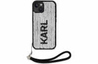 Karl Lagerfeld Sequins Reversible Zadní Kryt pro iPhone 14 Black/Silver Noste své zařízení v moderním originálním Guess designovaném příslušenství, z vysoce kvalitních materiálů