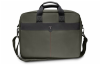 Ferrari Pouch 16" khaki Off Track Scuderia Stylová a elegantní taška Ferrari je skvělá pro obchodní jednání a každodenní použití.