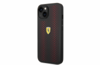 Ferrari PU Leather Perforated Zadní Kryt pro iPhone 14 Red Ferrari prémiový ochranný kryt telefonu vyrobený z kombinace kvalitních a odolných materiálů, které perfektně chrání Váš telefon.