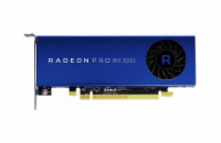 AMD Radeon Pro WX 3100 4GB Grafická karta 4GB GDDR5, AMD Radeon GCN 4.0 (Lexa), PCI Express x16 3.0, 128Bit, DisplayPort 1.4 a mini DisplayPort, Standard profile