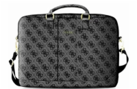 Taška na počítač Guess 4G UpTown 15" šedá Noste své zařízení v moderním originálním Guess designovaném příslušenství, z vysoce kvalitních materiálů
