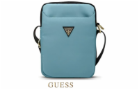 Guess pouzdro 10" modré nylonové trojúhelníkové logo Noste své zařízení v moderním originálním Guess designovaném příslušenství, z vysoce kvalitních materiálů