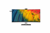 Philips LCD 40B1U6903CH 40" zakřivený IPS/5120x2160@75Hz/4ms/300cd/2xHDMI/DP/4xUSB/USB-C dock/RJ45/Webcam/Repro/HAS/VESA