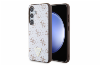 Guess PU Leather 4G Triangle Metal Logo Zadní Kryt pro Samsung Galaxy S24 Představujeme Guess PU Leather 4G Triangle Metal Logo - dokonalý obal pro váš telefon, který spojuje praktičnost, eleganci a 