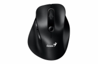 GENIUS Ergo 9000S Black/ duální Bluetooth + 2,4GHz/ 2400 dpi/ bezdrátová/ tichá/ černá