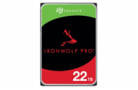Seagate IronWolf Pro 22TB HDD / ST22000NT001 / Interní 3,5" / 7200 rpm / SATA III / 512 MB