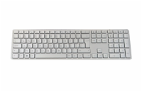 HP 970 Bezdrátová klávesnice, stříbrná - PL Polské rozložení kláves. Tato tichá klávesnice nabízí pohodlné a konzistentní psaní díky vyšší klávesám, prohnutým klávesám ve tvaru prstů a technologii je