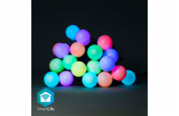 SmartLife dekorativní LED Wi-Fi žárovky D50 RGB 20 LED, IP65,   WIFILP03C20