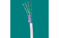 DATACOM OUTDOOR FTP drát CAT5E  PE,Fca 100m černý