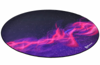 AROZZI Zona Floorpad Galaxy/ ochranná podložka na podlahu/ kulatá 121 cm průměr/ design galaxie