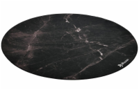 AROZZI Zona Floorpad Black Marble/ ochranná podložka na podlahu/ kulatá 121 cm průměr/ design černý mramor