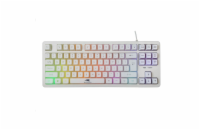 Baracuda herní membránová klávesnice KRILL ,US layout, bílá (BGK-01114)