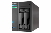 Asustor AS6302T 2 GB, Intel Celeron J3355 Dual-Core 2.0 GHz, 1 000 GB HDD + 1 000 GB HDD, ADM, Intel HD Graphics 500