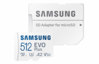 Samsung micro SDXC karta 512 GB EVO Plus + SD adaptér