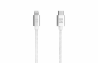 ER POWER kabel USB-C/Lightning 120cm bílý