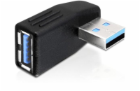 DeLock adaptér USB 3.0 samec - USB 3.0 samice pod úhelem 270° horizontálně