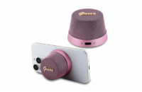 Guess Bluetooth Speaker Stand Pink Magnetic Script Metal Reproduktor Zvuk s elegancí. Představujeme Guess Bluetooth Speaker Stand - spojení stylu a kvality pro maximální zážitek z hudby.