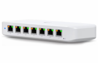 Ubiquiti UniFi Switch Ultra - 8x GbE, 1x PoE++ vstup, 7x PoE+ výstup (bez napájecího adaptéru)