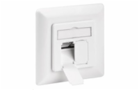 CAT 6a Class EA síťová zásuvka pod omítku 2x RJ45