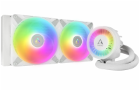 ARCTIC Liquid Freezer III - 280 A-RGB (White) : All-in-One CPU Water Cooler with 280mm radiator and