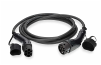 NEDIS kabel elektrického vozidla/ kabel typ 2/ 32 A/ 22000 W/ 3-fázový/ černý/ box/ 5 m