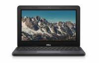 Dell Chromebook 5190 11,6 palců, 4 GB, Intel Celeron N3350 1.10 GHz, 32 GB eMMC, Chrome OS, 1366 x 768 px, Intel HD Graphics 500, Bluetooth, WIFI, Webkamera, Vady: mírné estetické vady