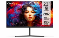 CHiQ 22" UltraSlim monitor 22F650 FHD, 100 Hz, Frameless, černý