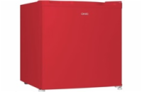 CHiQ CSD46D4RE minibar, 46 litrů, 2 přihrádky, 0 °C až +10 °C, 39 dB, červený
