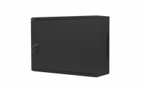 LANBERG 19" RACKOVÁ SKŘÍŇ PRO MONTÁŽ NA STĚNU 4U+3U/540X200 NÍZKOPROFILOVÁ ČERNÁ (SMONTOVANÁ)