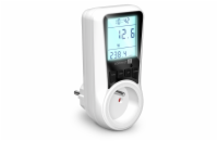 CONNECT IT PowerMeter Pro měřič spotřeby el. energie, podsvícený LED display, dětská pojistka