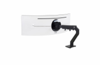 ERGOTRON HX Desk Monitor Arm with HD Pivot (matte black), stolní rameno pro zakřivené monitory až 49" černé