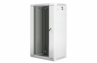 LANBERG 19" RACKOVÁ SKŘÍŇ PRO MONTÁŽ NA STĚNU 22U/600X450 (v rozloženém stavu) ŠEDÁ  V2