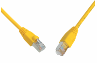 SOLARIX patch kabel CAT6 UTP PVC 0,5m žlutý snag proof