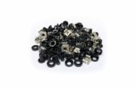 Montážní sada  M6  (50ks / bal.) - 12mm BLACK
