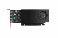 PNY NVIDIA A400 4GB / 4GB GDDR6 / PCI-E / 4x miniDP / LP bracket / 4x adaptér miniDP > DP