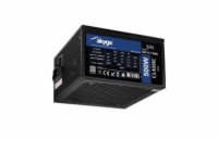 Akyga PC zdroj ATX 500W P4+4 2x PCI-E 6+2 pin 4x SATA 2x Molex APFC 120mm