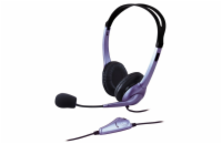 GENIUS headset - HS-04S (sluchátka + mikrofon), single jack