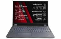 Lenovo TP P16 G2, i7-14700HX, 16.0˝ 2560x1600 WQXGA, RTX 2000 Ada/8GB, 32GB, SSD 1TB, W11Pro, 500N, matný, 3y PS