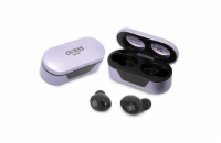 Guess True Wireless Stereo Earphones, fialová Guess True Wireless Classic bezdrátová sluchátka, vynikají skvělým zvukem, ergonomickým tvarem a dotykovým ovládáním