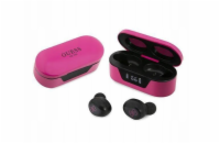 Guess True Wireless Stereo Earphones, růžová Guess True Wireless Classic bezdrátová sluchátka, vynikají skvělým zvukem, ergonomickým tvarem a dotykovým ovládáním