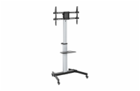 Brateck ALU pojízdný stojan FS44-46TW pro TV 37"-86" 50kg police