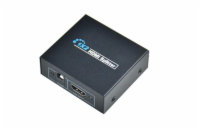 HDMI 4K rozbočovač 2x1 aktivní + zdroj  HD28C D355A