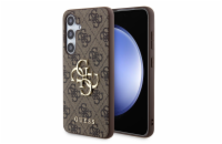 Guess PU 4G Metal Logo Zadní Kryt pro Samsung Galaxy S24+ Brown Guess PU 4G Metal Logo prémiový kryt, který nejen že váš telefon perfektně ochrání, ale také svým povedeným designem a použitými prvotř